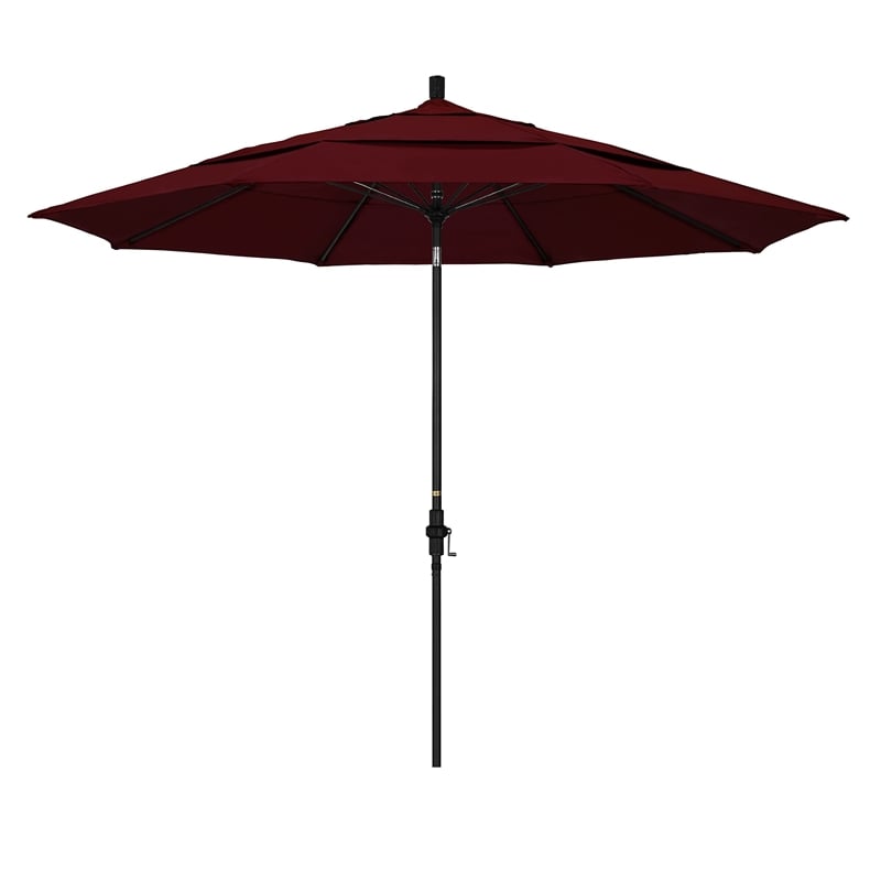 California Umbrella 11' Patio Umbrella in Canvas