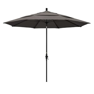 California Umbrella 11' Patio Umbrella in Taupe