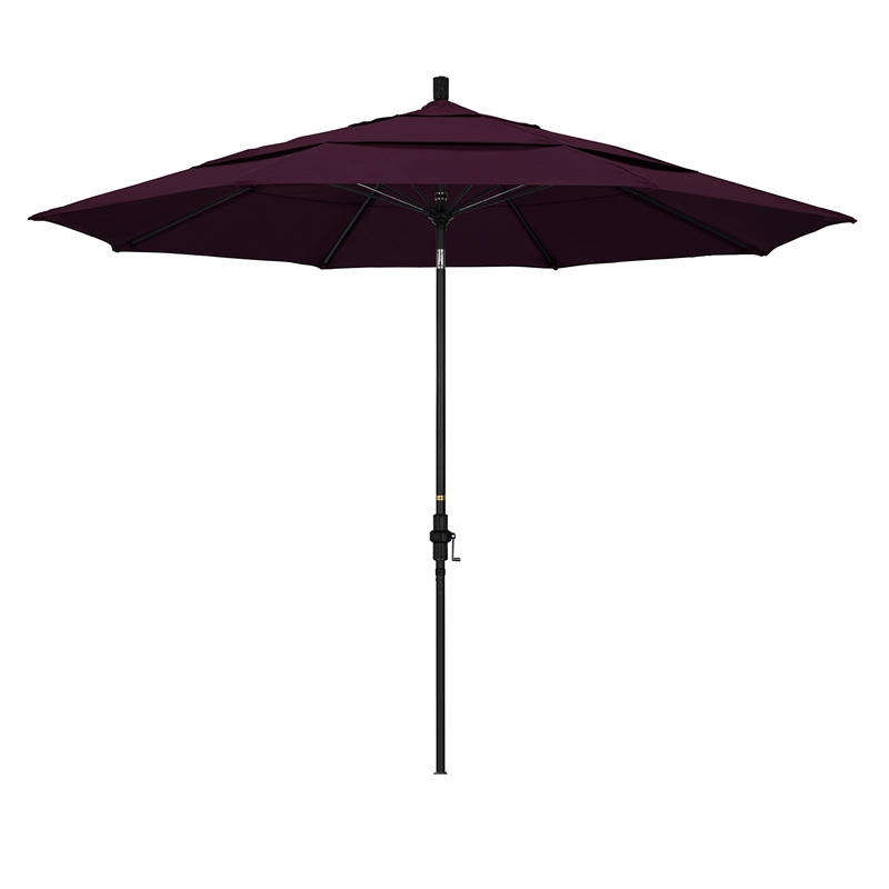 California Umbrella 11' Patio Umbrella in Purple