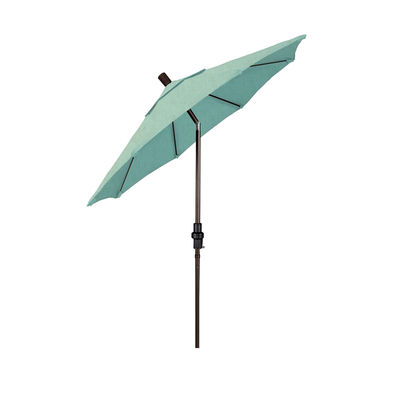 California Umbrella 7.5' Patio Umbrella in Spectrum Mist
