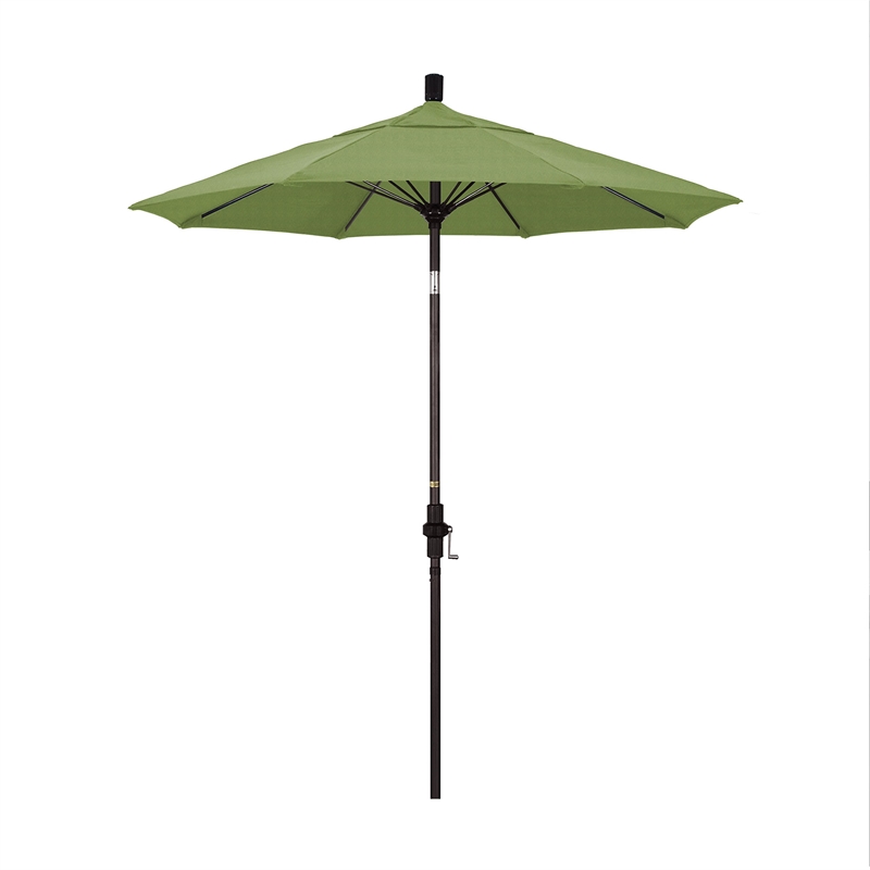 California Umbrella 7.5' Patio Umbrella in Spectrum Cilantro