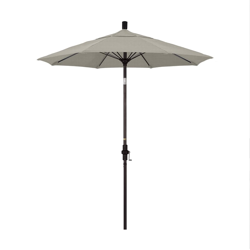 California Umbrella 7.5' Patio Umbrella in Spectrum Dove