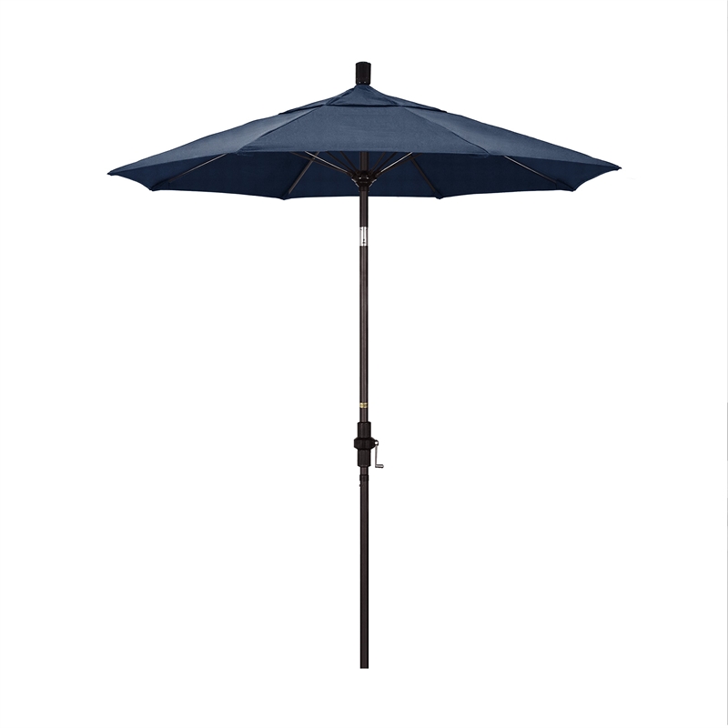 California Umbrella 7.5' Patio Umbrella in Spectrum Indigo
