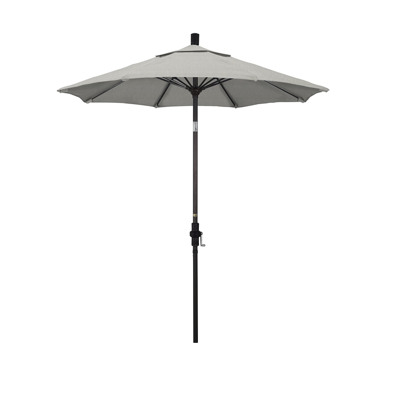 California Umbrella 7.5' Patio Umbrella in Granite
