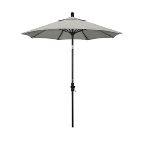 California Umbrella 7.5' Patio Umbrella in Granite