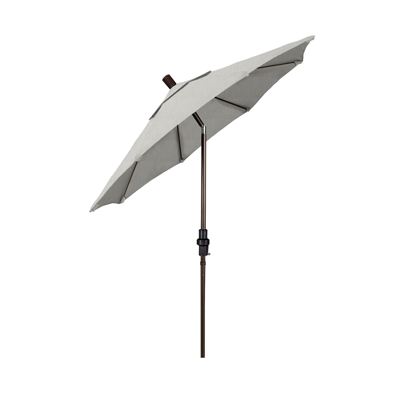 California Umbrella 7.5' Patio Umbrella in Granite