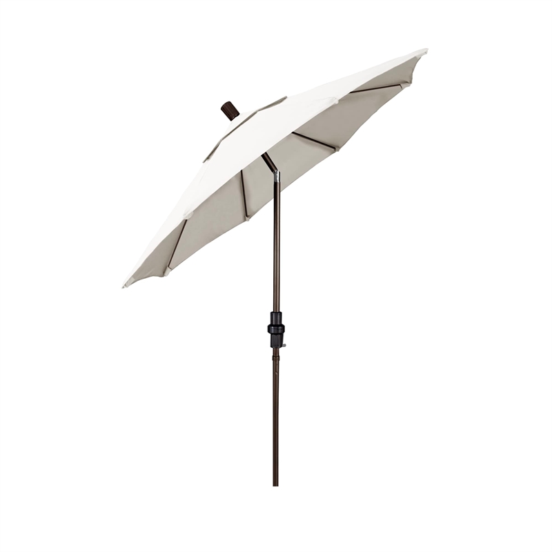 California Umbrella 7.5' Patio Umbrella in Canvas