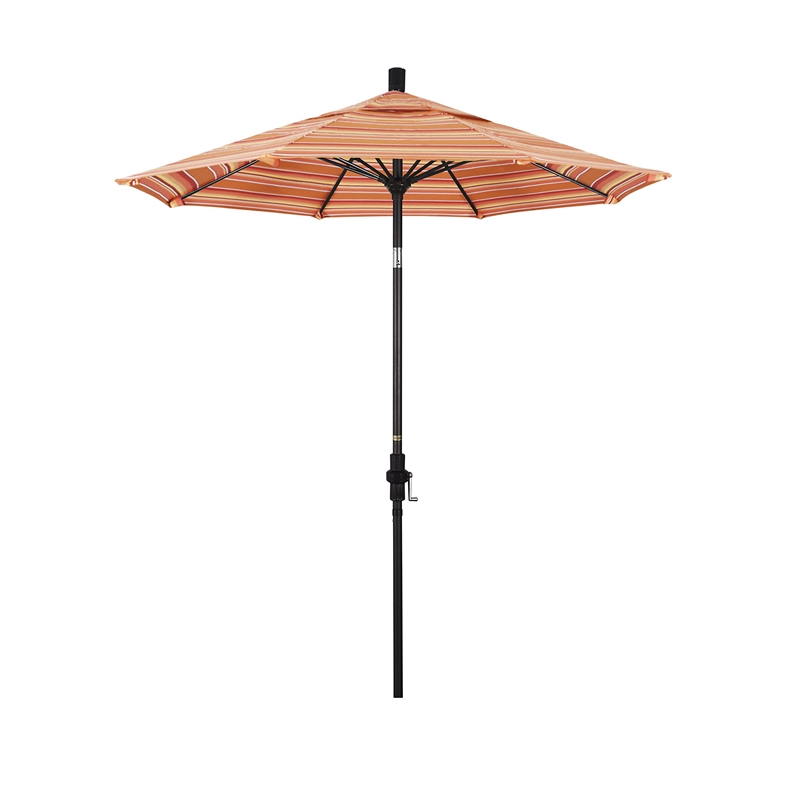 California Umbrella 7.5' Patio Umbrella in Dolce Mango