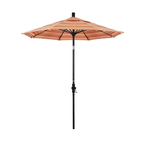 California Umbrella 7.5' Patio Umbrella in Dolce Mango