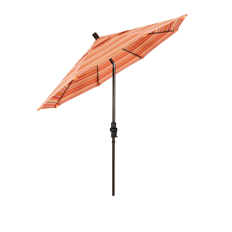 California Umbrella 7.5' Patio Umbrella in Dolce Mango