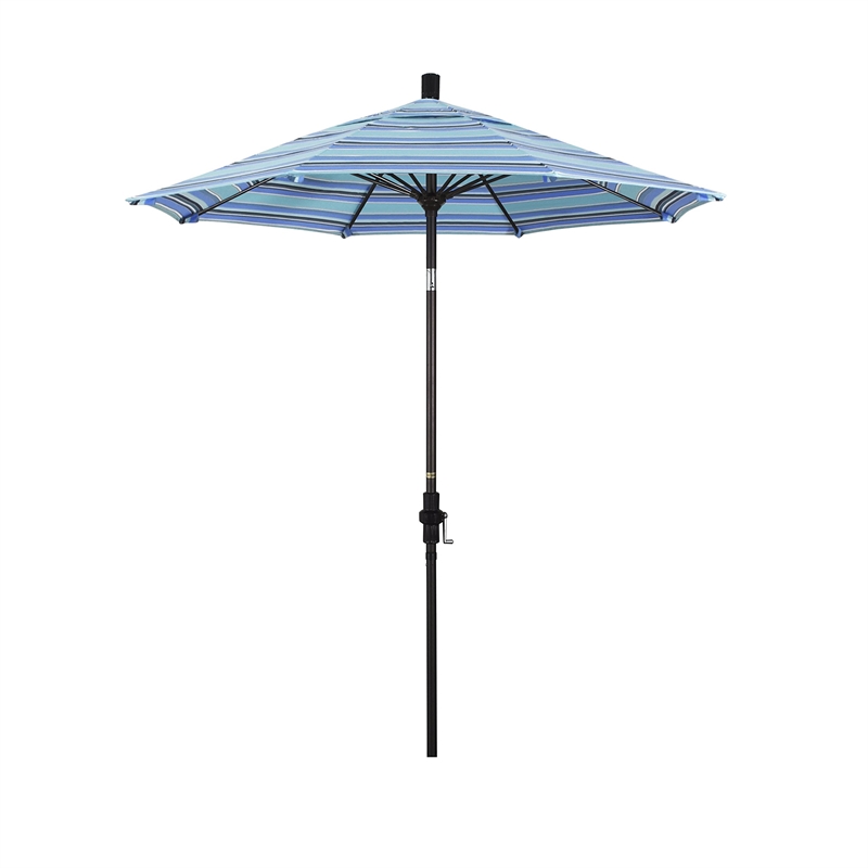 California Umbrella 7.5' Patio Umbrella in Dolce Oasis