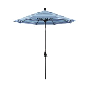 California Umbrella 7.5' Patio Umbrella in Dolce Oasis