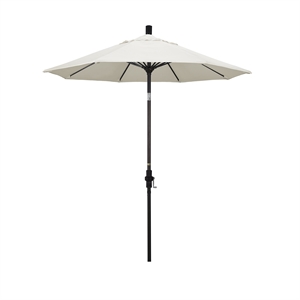 California Umbrella 7.5' Patio Umbrella in White