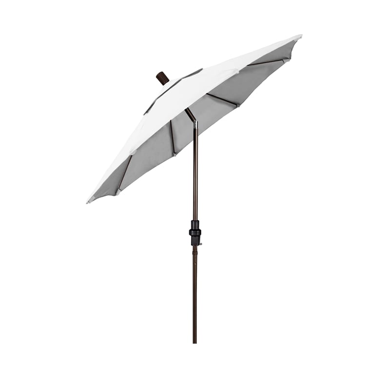 California Umbrella 7.5' Patio Umbrella in White