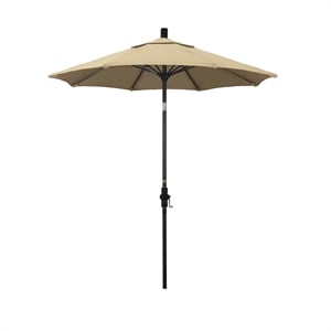 California Umbrella 7.5' Patio Umbrella in Antique Beige