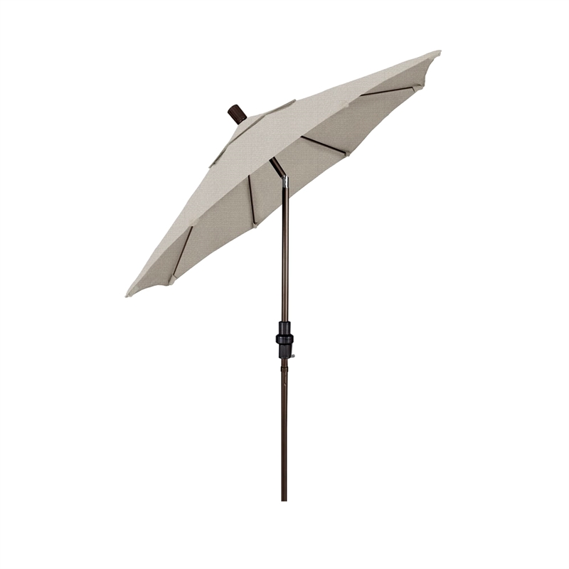 California Umbrella 7.5' Patio Umbrella in Woven Granite
