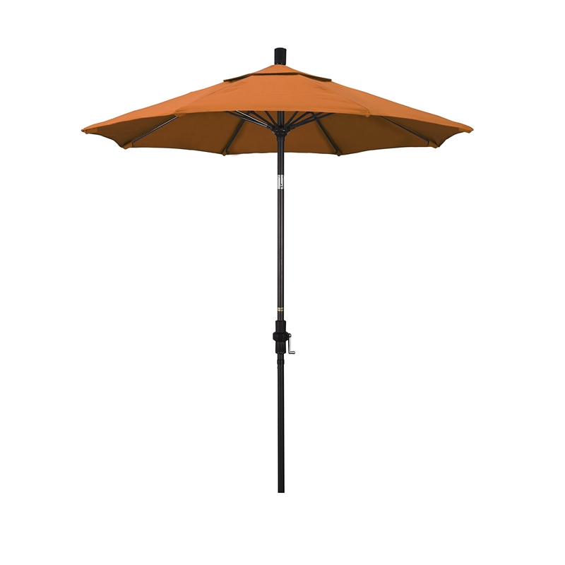 California Umbrella 7.5' Patio Umbrella in Tuscan
