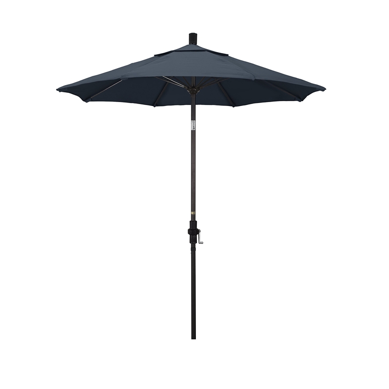California Umbrella 7.5' Patio Umbrella in Sapphire