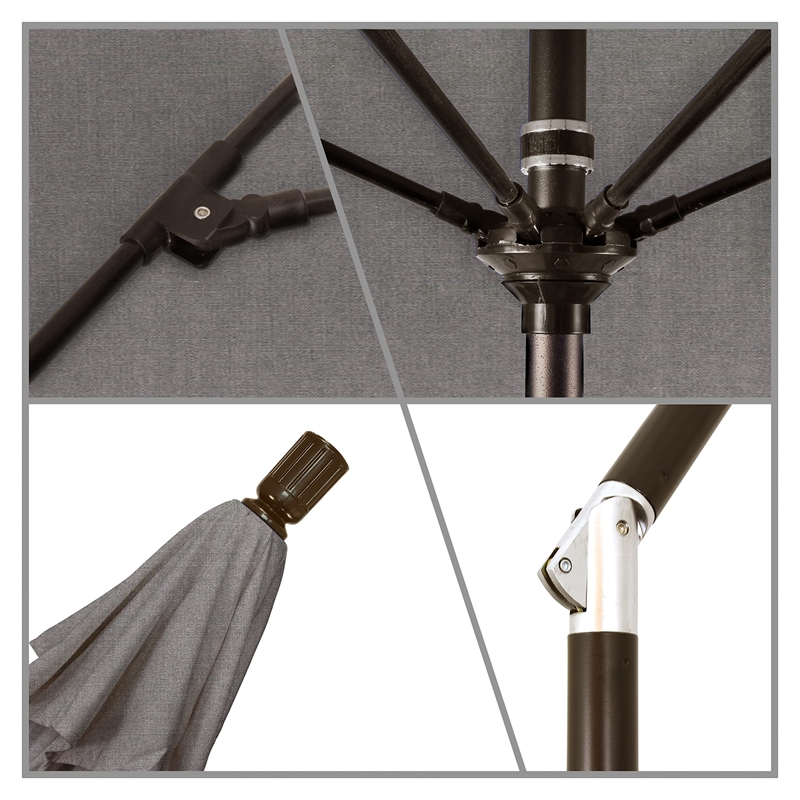 California Umbrella 7.5' Patio Umbrella in Taupe