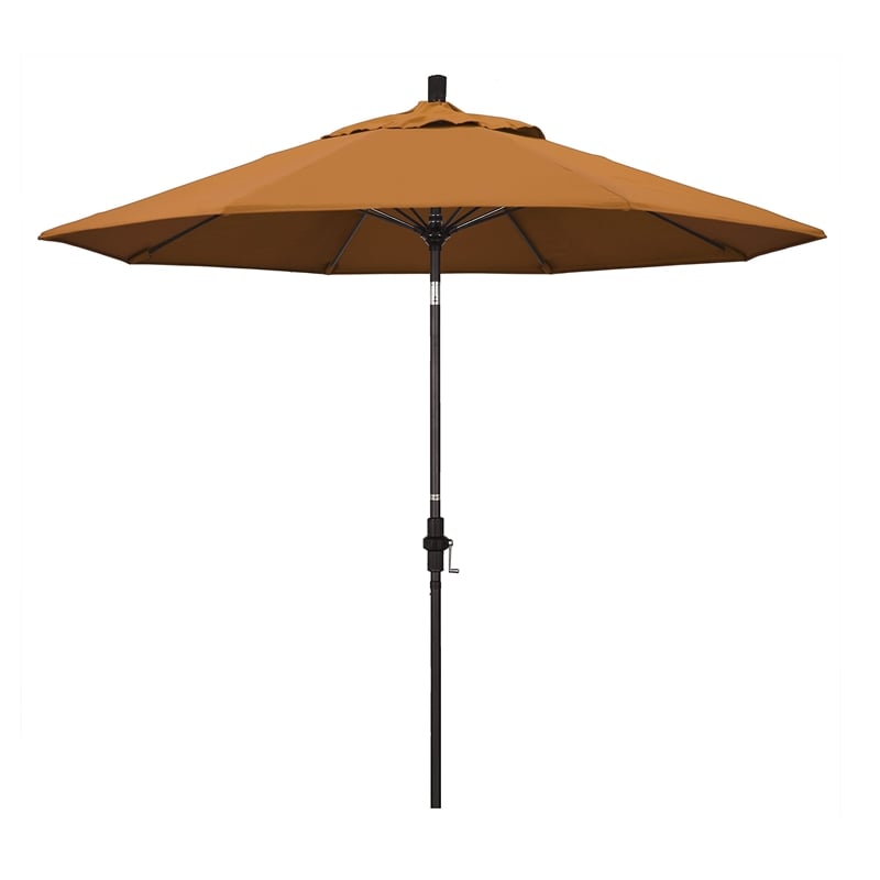 California Umbrella 9' Patio Umbrella in Tuscan