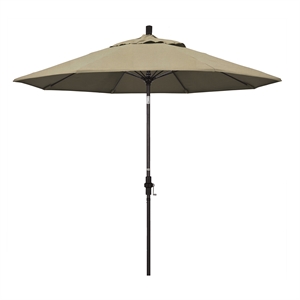California Umbrella 9' Patio Umbrella in Heather Beige