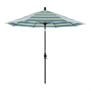 California Umbrella 9' Patio Umbrella in Seville Seaside