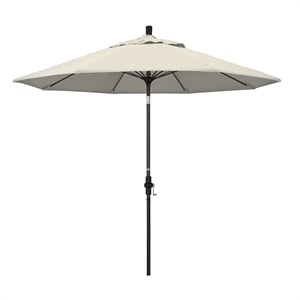 California Umbrella 9' Patio Umbrella in Antique Beige