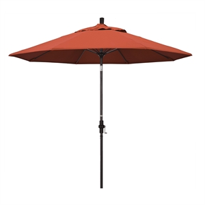 California Umbrella 9' Patio Umbrella in Sunset