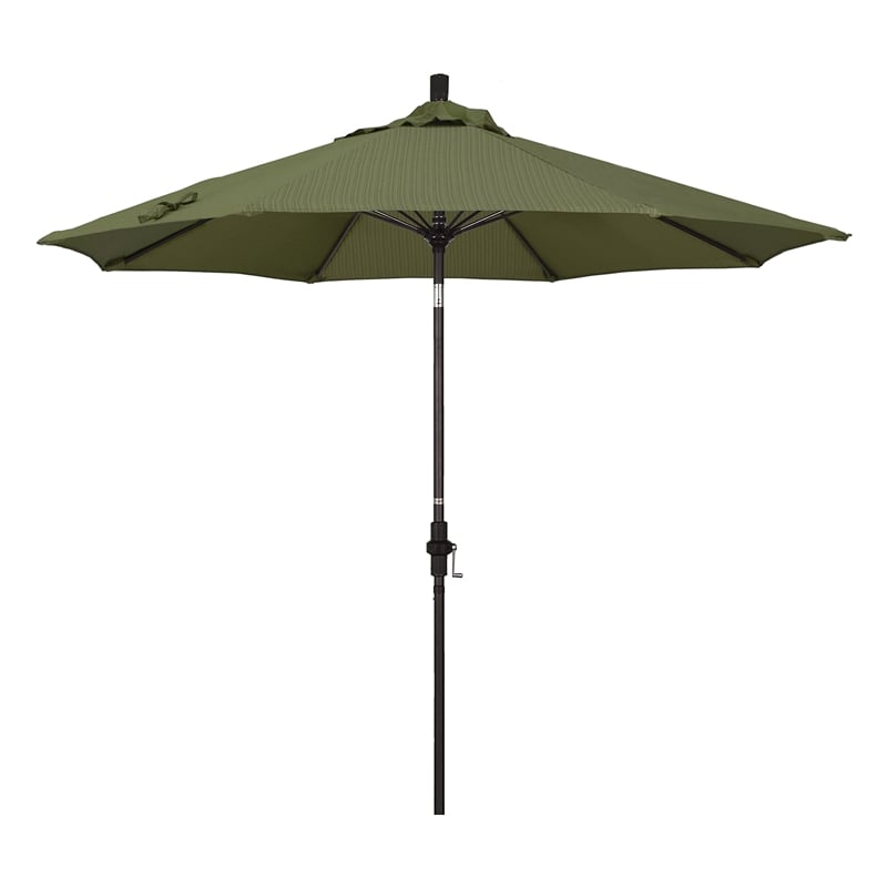 California Umbrella 9' Patio Umbrella in Terrace Fern