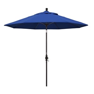 California Umbrella 9' Patio Umbrella in Pacific Blue
