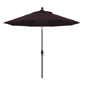 California Umbrella 9' Patio Umbrella in Purple