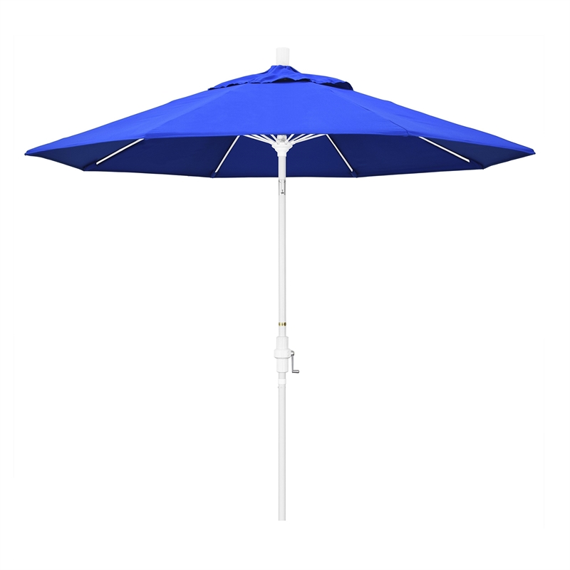 California Umbrella 9' Patio Umbrella in Pacific Blue