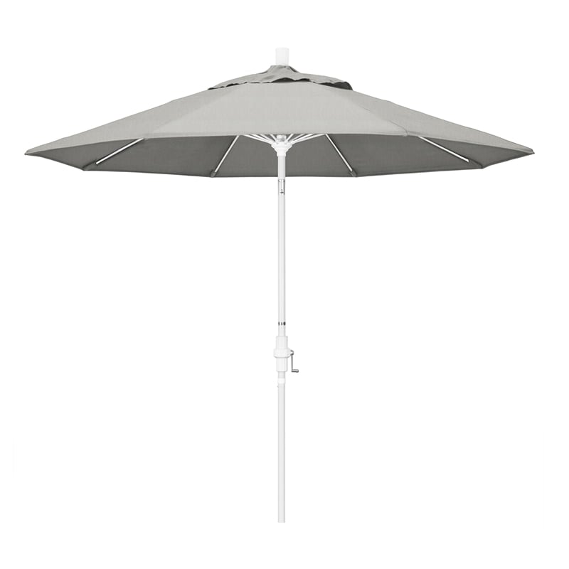 California Umbrella 9' Patio Umbrella in Granite