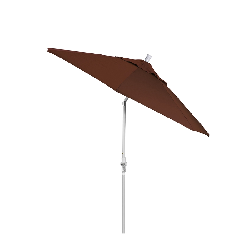 California Umbrella 9' Patio Umbrella in Bay Brown