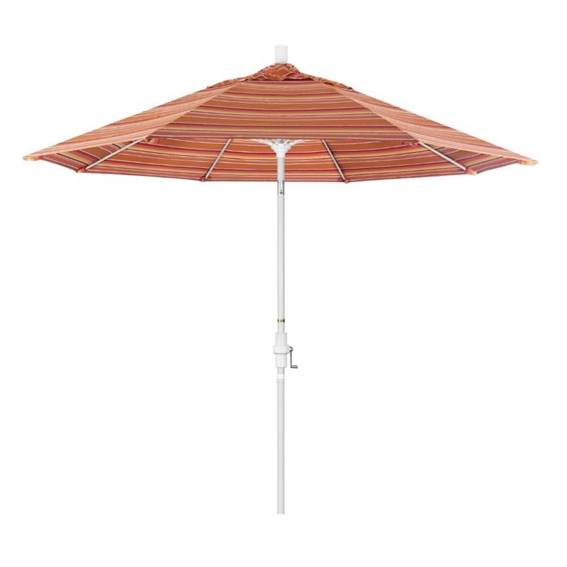 California Umbrella 9' Patio Umbrella in Dolce Mango