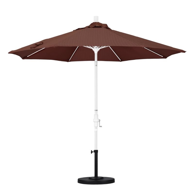 California Umbrella 9' Patio Umbrella in Terrace Adobe