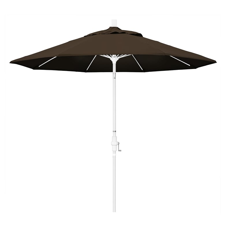 California Umbrella 9' Patio Umbrella in Mocha