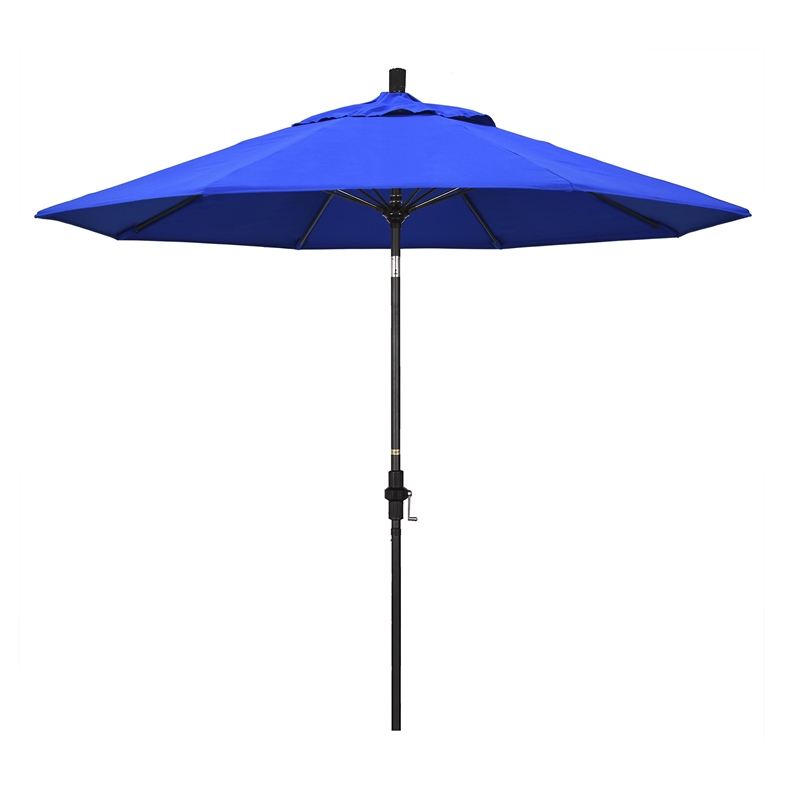 California Umbrella 9' Patio Umbrella in Pacific Blue