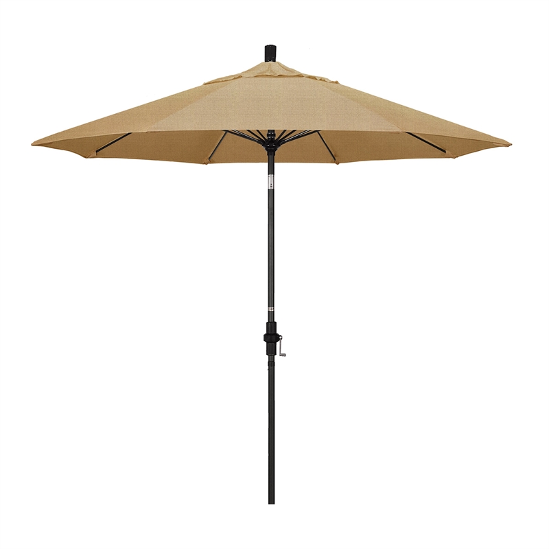 California Umbrella 9' Patio Umbrella in Linen Sesame