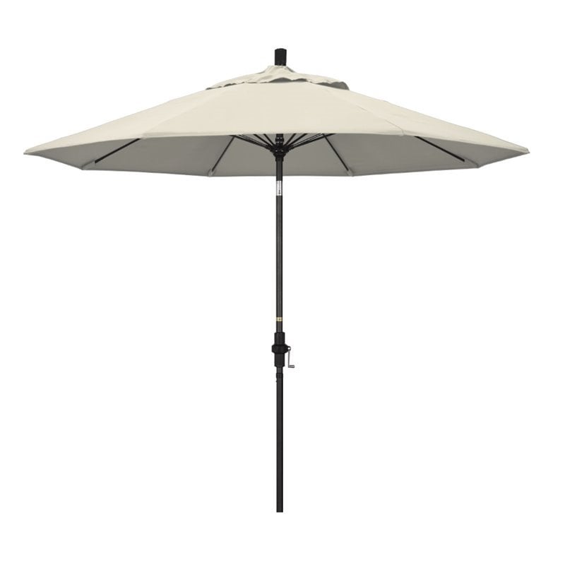 California Umbrella 9' Patio Umbrella in Antique Beige