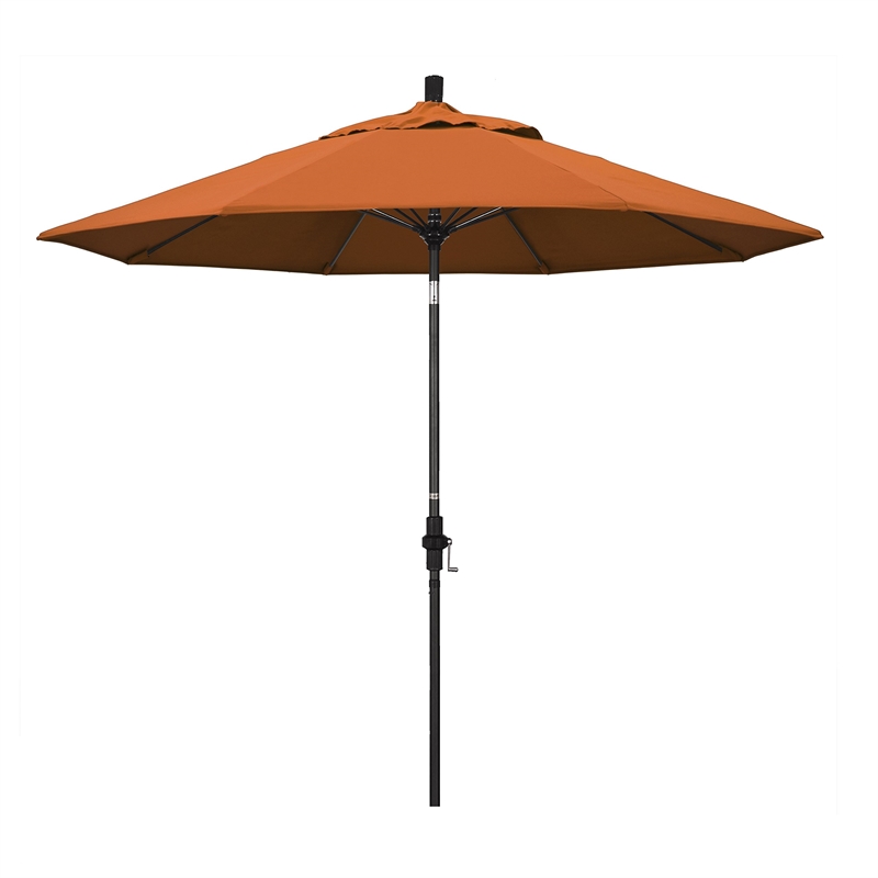 California Umbrella 9' Patio Umbrella in Tuscan