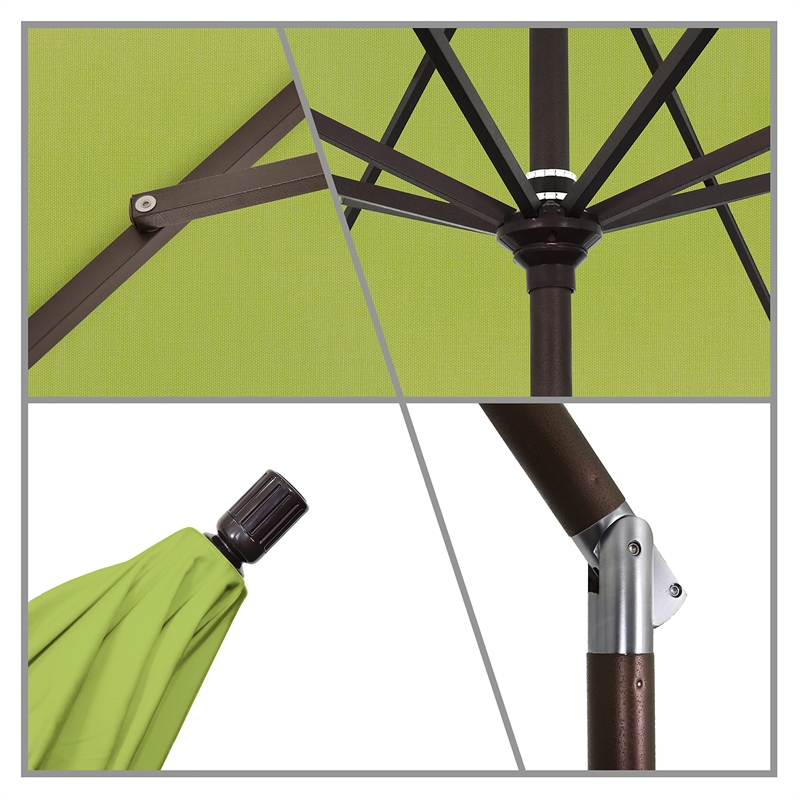 California Umbrella 11' Patio Umbrella in Macaw