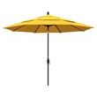 California Umbrella 11' Patio Umbrella in Sunflower Yellow