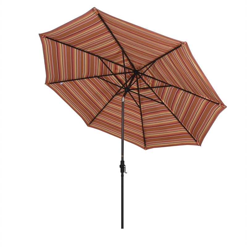 California Umbrella 11' Patio Umbrella in Dolce Mango