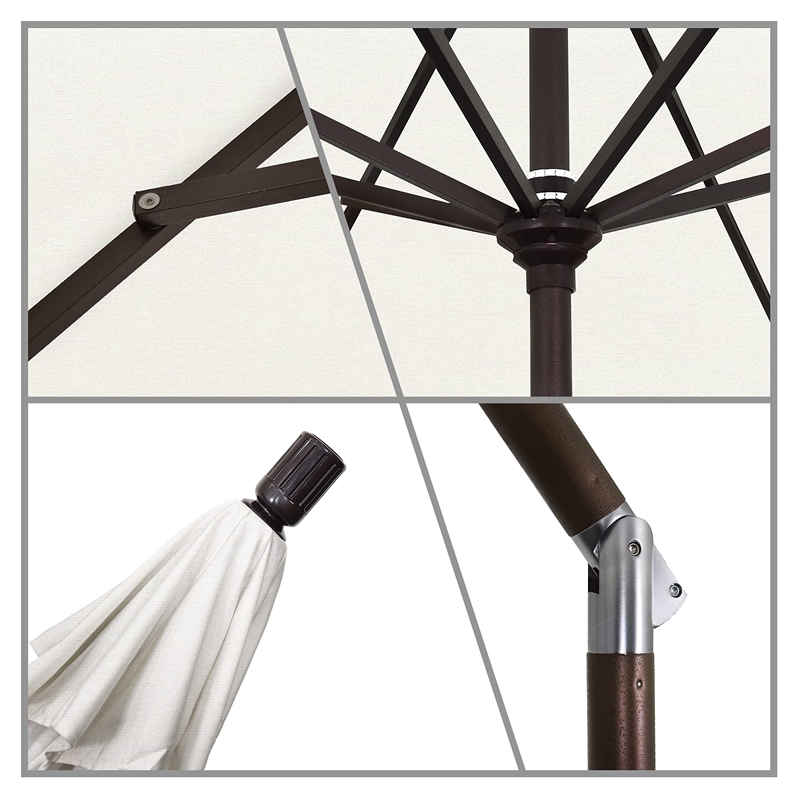 California Umbrella 11' Patio Umbrella in Natural