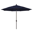 California Umbrella 11' Patio Umbrella in Navy Blue