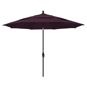 California Umbrella 11' Patio Umbrella in Purple