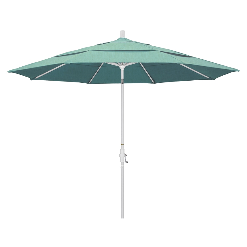 California Umbrella 11' Patio Umbrella in Spectrum Mist