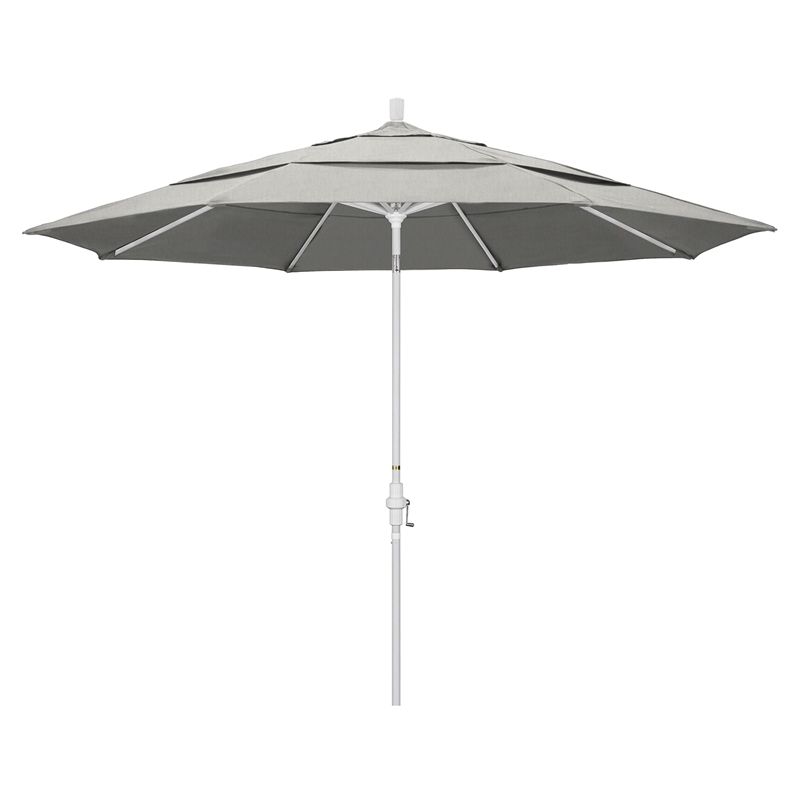 California Umbrella 11' Patio Umbrella in Granite