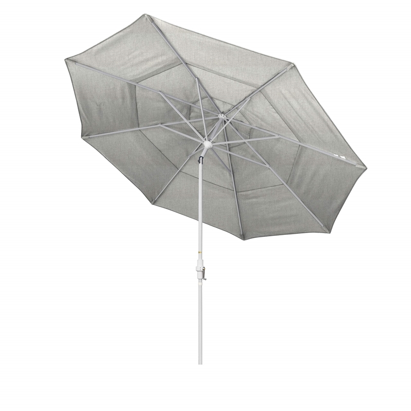 California Umbrella 11' Patio Umbrella in Granite
